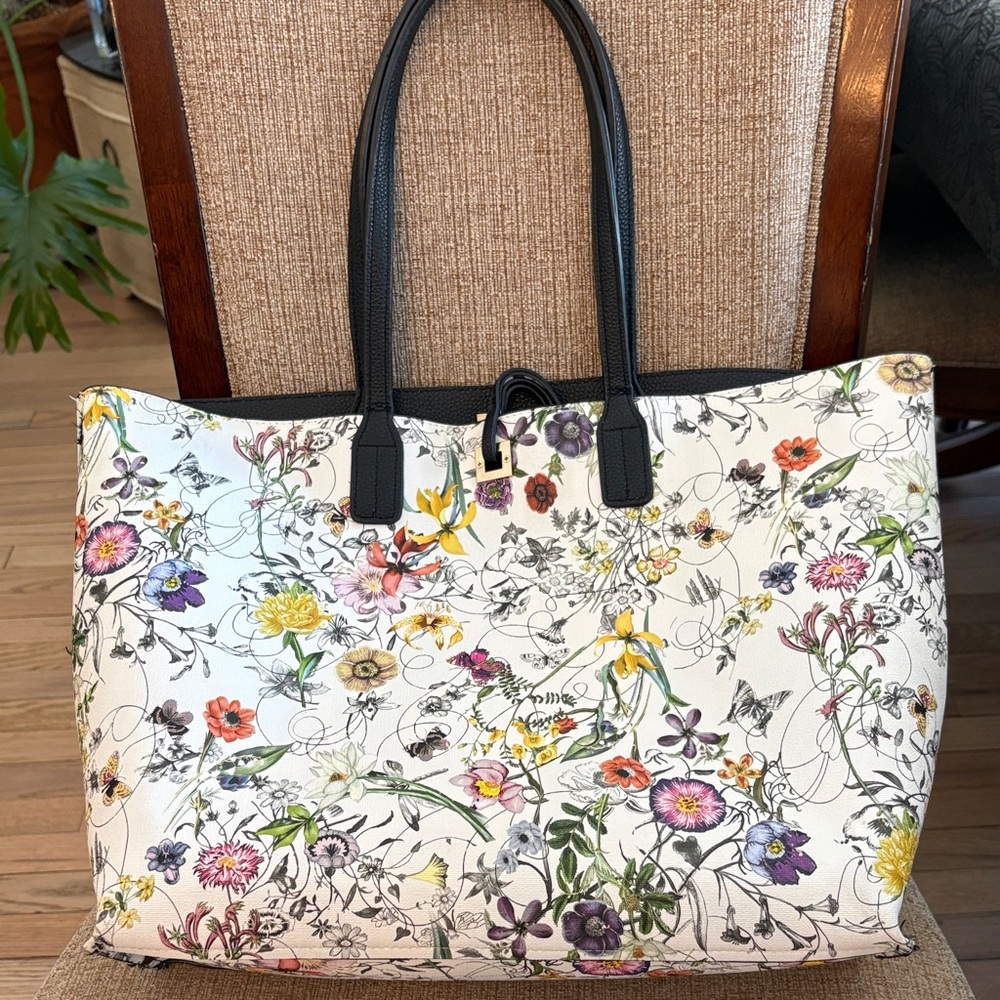 Source Unknown Floral Print Tote Bag - Multicolor